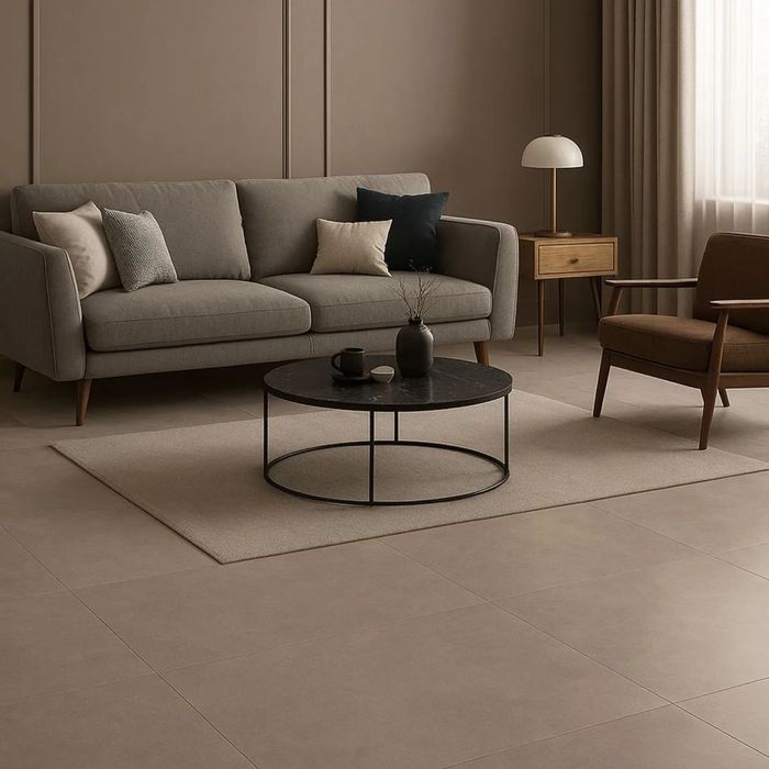 Porcelanato Vomero Gris Mate 60x60cm. Cj 1.44m² V3