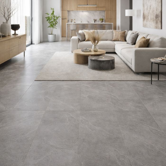 Porcelanato Gerano Grey Mate 60x120 Cm. Cj 1.44 m² V3