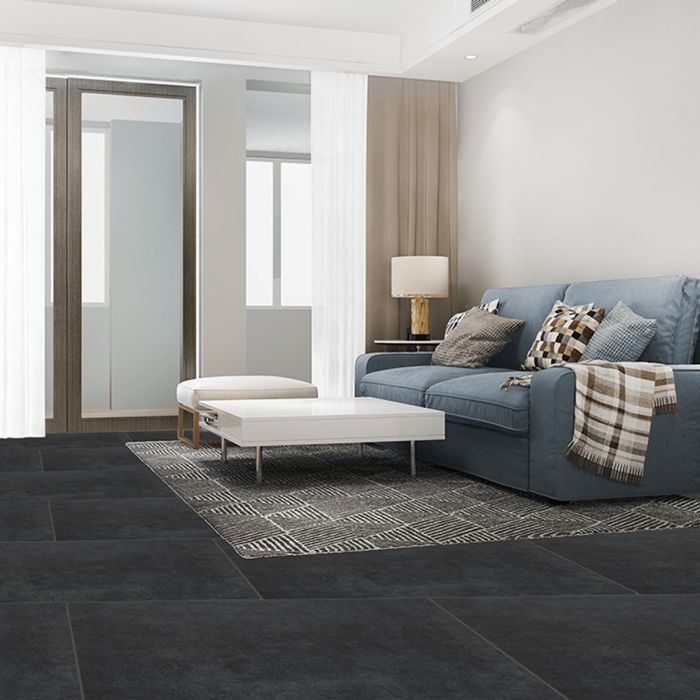 Porcelanato Loira Nero Mate 80x160cm. T4 Cj 2.56m² V2