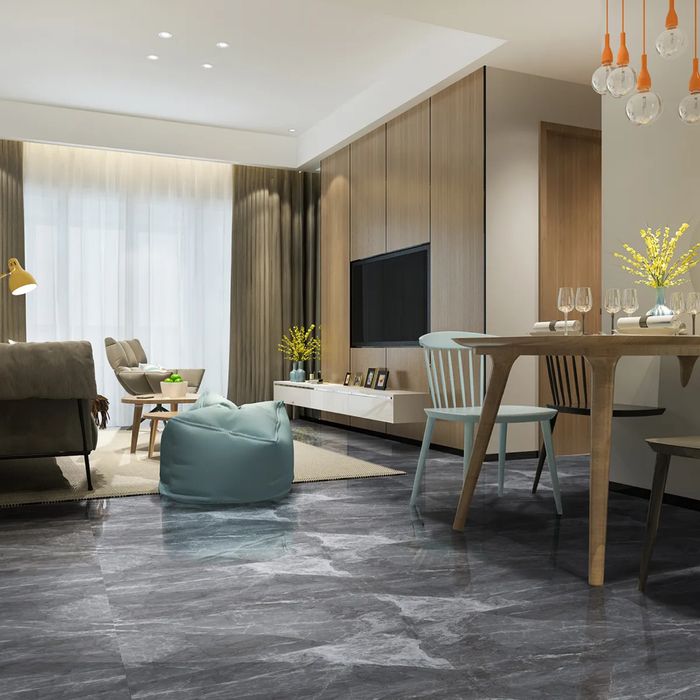 Porcelanato Axix Grey Brillante 80x160cm. T4 Cj 2.56m² V3