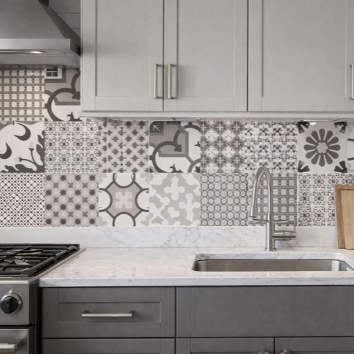 Porcelanato Logos Negro 58x58 T4 Caja x1.00m² V3