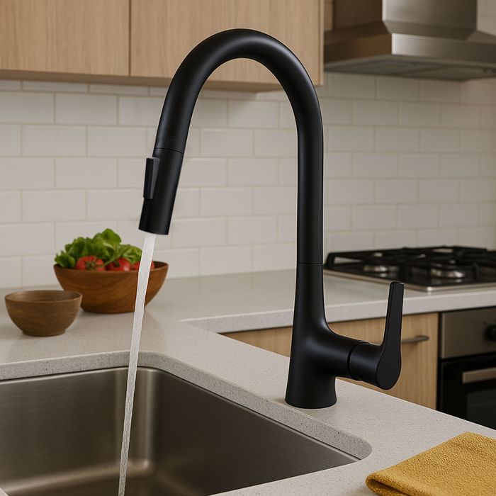 Griferia Lavaplatos Tasos Negra