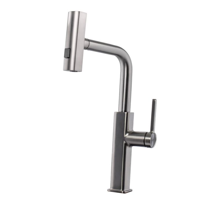 Griferia Para Lavaplatos Santorini Grafito