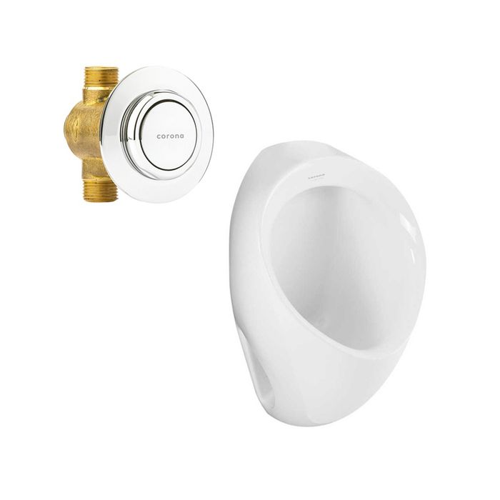 Kit Orinal Gotta Entrada Posterior Con Válvula Push De Empotrar