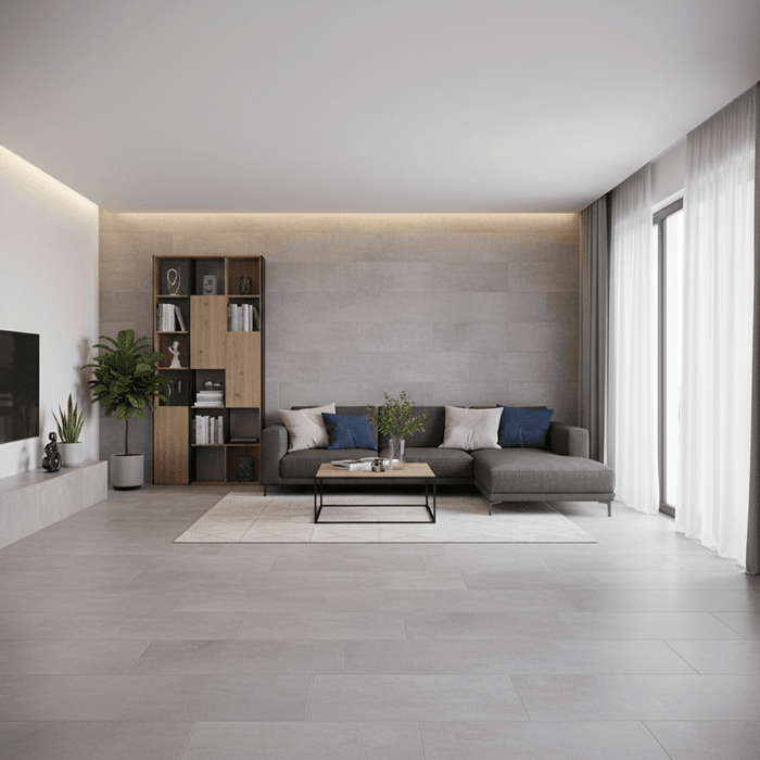 Porcelanato Asti Grigio Chiaro 75x150 T4 Caja x 2.25m² V3